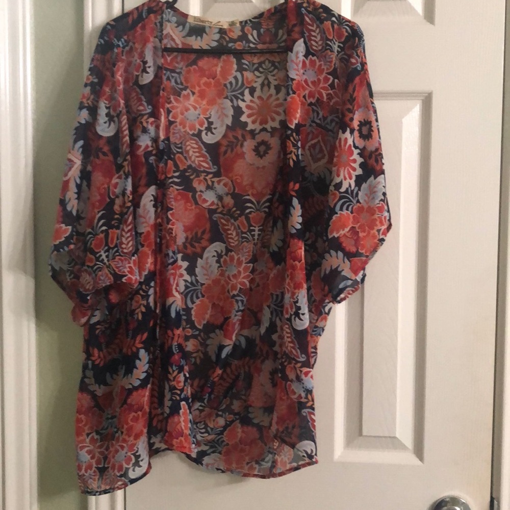 Floral kimono
